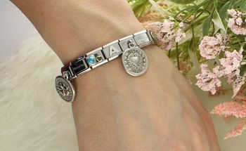 Charms wiszący serce Nomination Link 925 zawieszka srebro 'Najlepsza Mama' 33180412.jpg